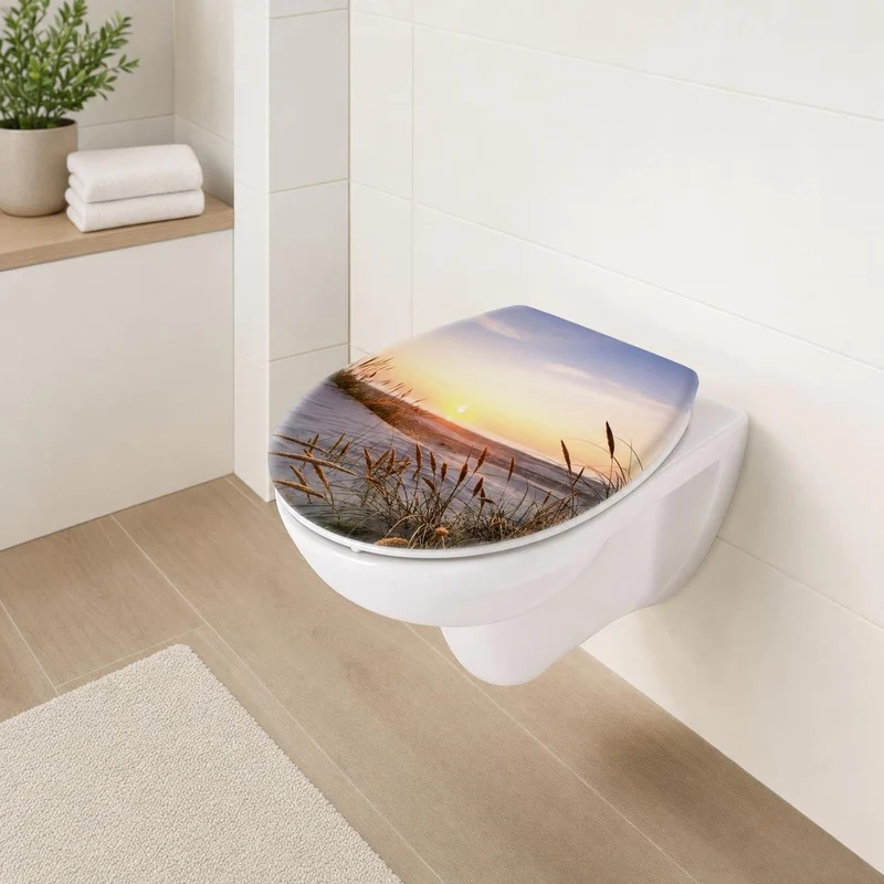 WC-Sitz JUIST Multicolor mit Absenkautomatik und Easy Clean
