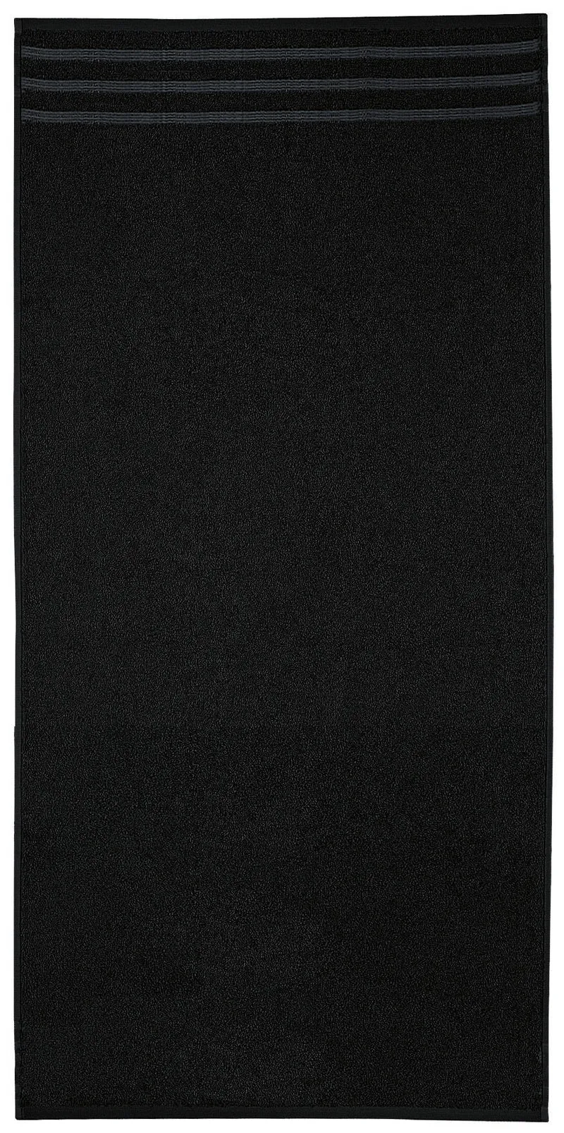 Frottier Gästetuch ROYAL Schwarz 30x 50 cm