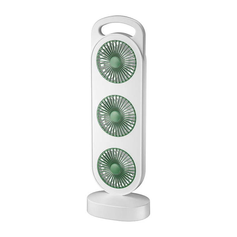 Unisex Multi-Head Portable Desk Fan Luvikno
