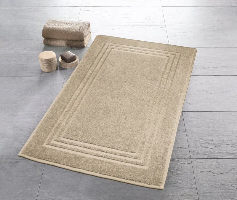 Frottiervorleger LODGE Sandbeige 50 x 80 cm