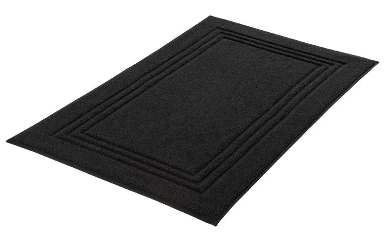 Frottiervorleger LODGE Schwarz 50 x 80 cm