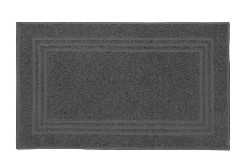 Frottiervorleger LODGE Dunkelgrau 50 x 80 cm