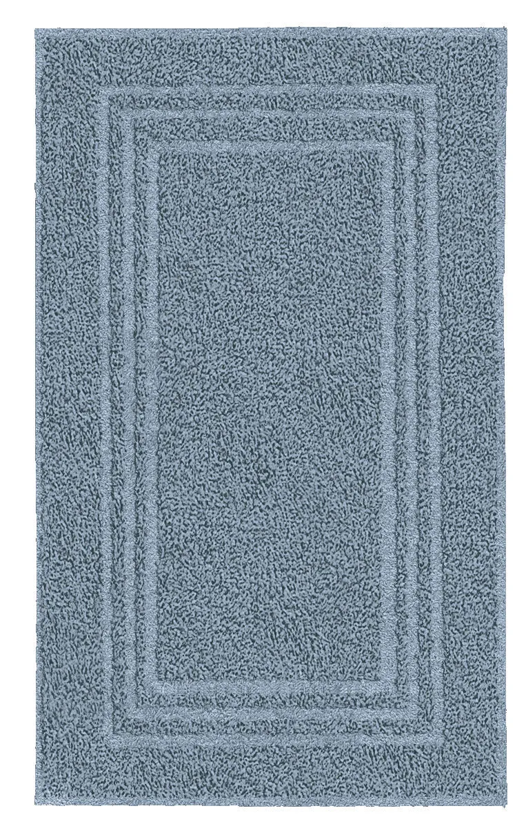 Frottiervorleger LODGE Stahlblau 50 x 80 cm