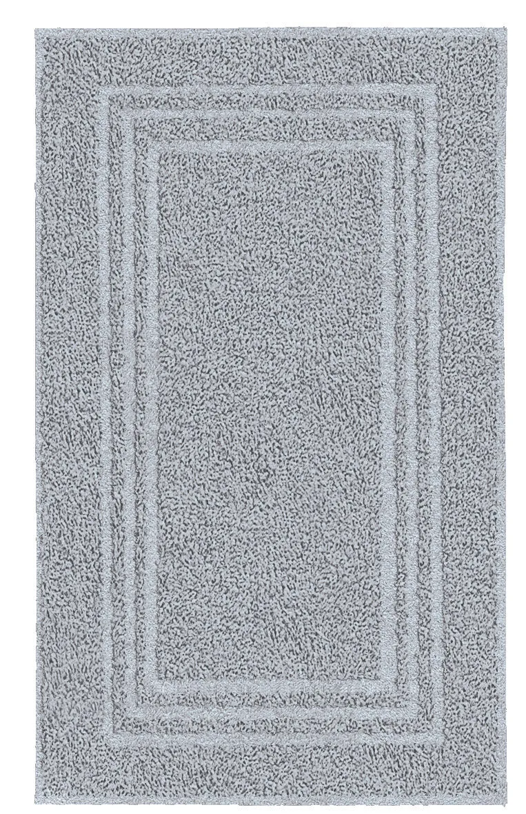 Frottiervorleger LODGE Platinfarben 50 x 80 cm
