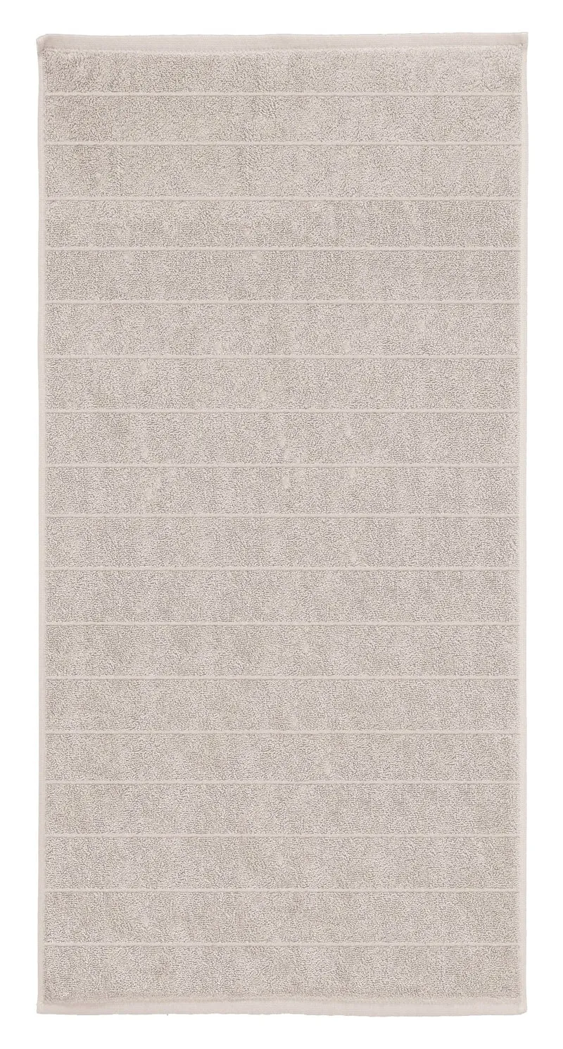Frottier Duschtuch VIA Auster 70 x 140 cm