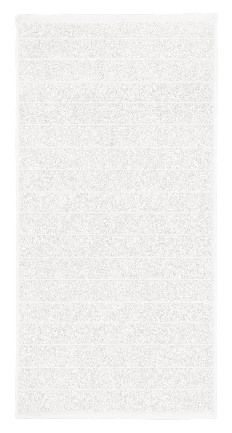 Frottier Handtuch VIA Schneeweiß 50x100 cm