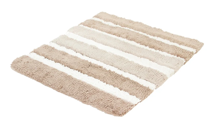 Badteppich PHOENIX Taupe 60 x 60 cm