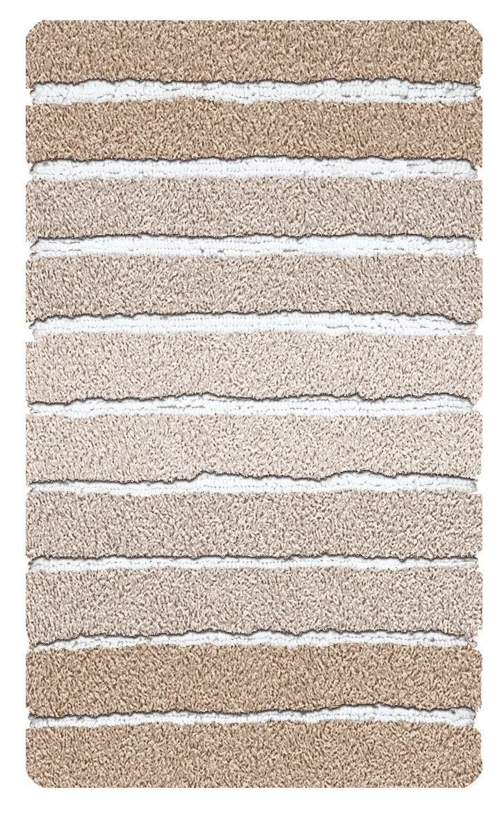 Badteppich PHOENIX Taupe 60 x 100 cm