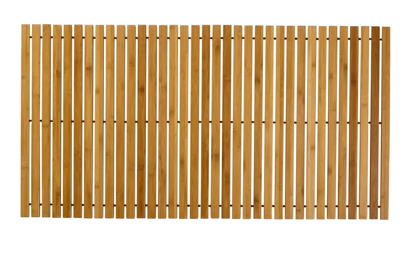 Badematte aus Bambus LEVEL Natur 60 x 115 cm