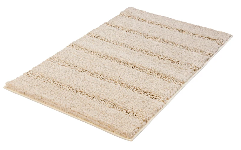 Badteppich MONROVIA Sandbeige 70 x 120 cm