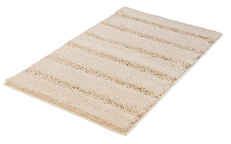 Badteppich MONROVIA Sandbeige 80 x 140 cm