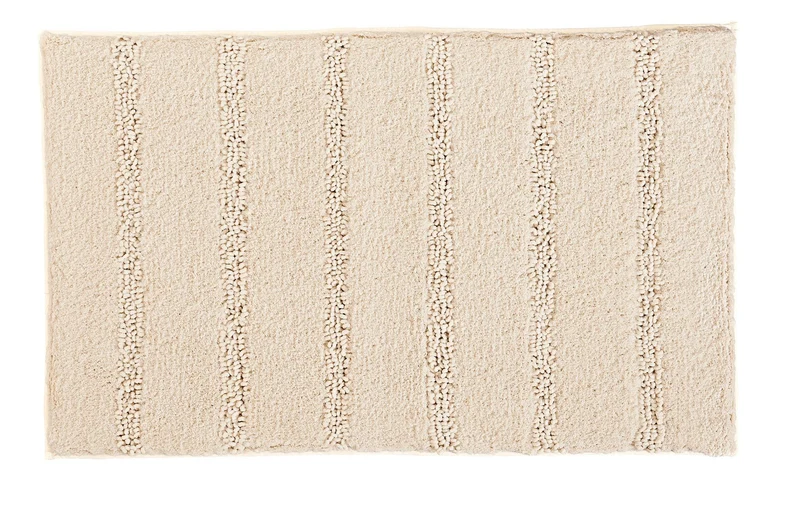 Badteppich MONROVIA Sandbeige 60 x 100 cm
