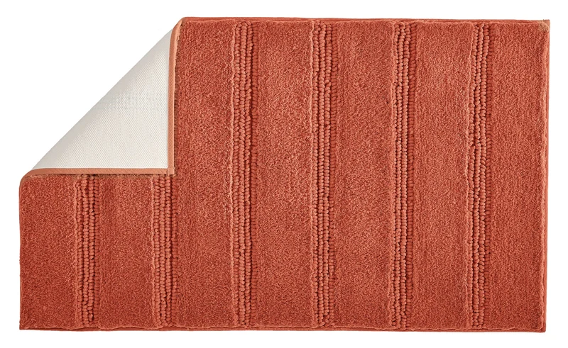 Badteppich MONROVIA Terracotta 60 x 100 cm