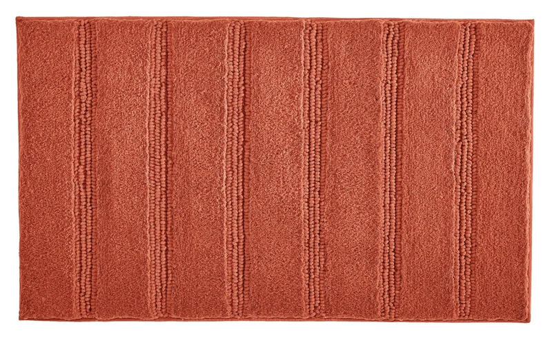Badteppich MONROVIA Terracotta 60 x 60 cm