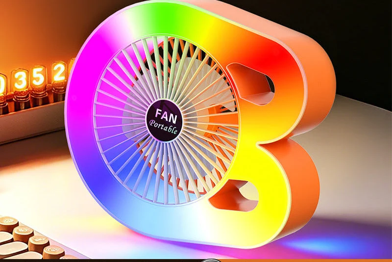 Dame bærbar RGB bordvifte Luvikno