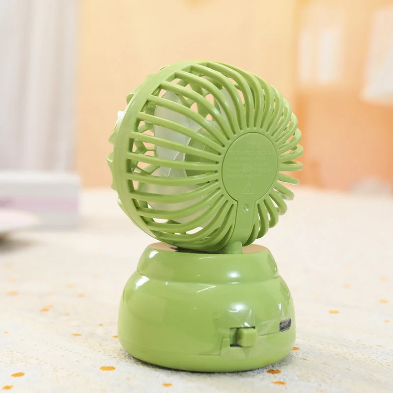 Kvinnelig bærbar USB mini vifte i stilig plante-design Luvikno