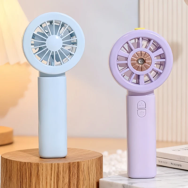 Kvinner Bærbar Mini tåkevifte med USB-tilkobling Luvikno