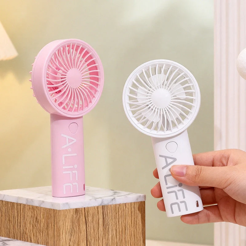 Sammenleggbar håndvifte for kvinner med USB-ladefunksjon og ergonomisk design Luvikno 1782398222