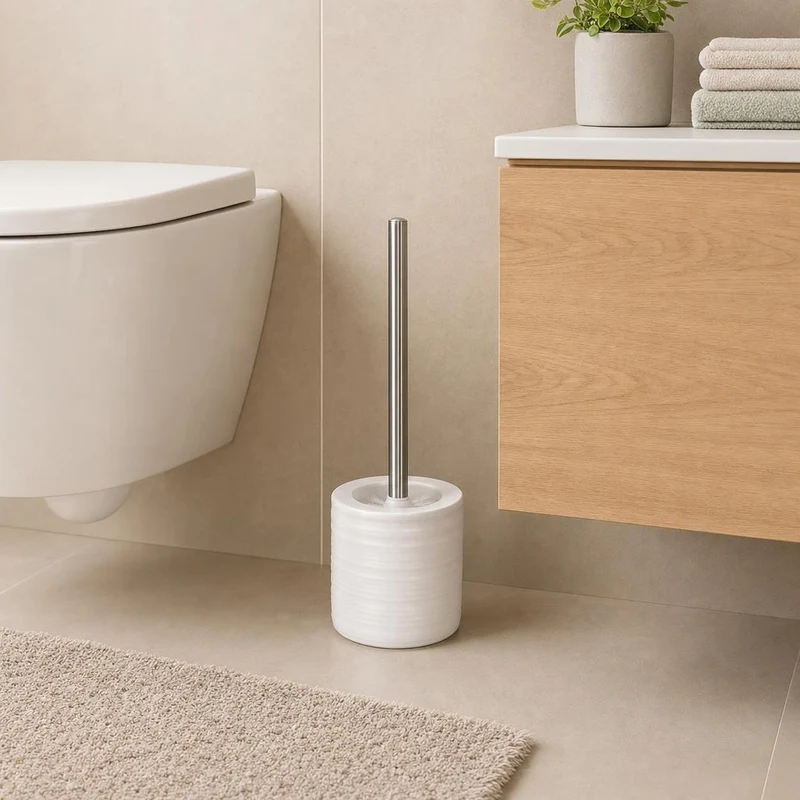 WC-Bürsten-Halter SAHARA Weiß