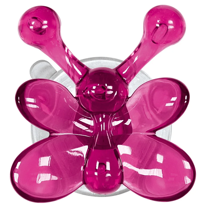 Handtuchhaken CRAZY HOOKS BUTTERFLY LISA Cassis