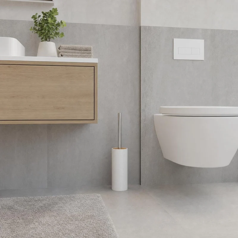 WC-Bürsten-Halter KYOTO Weiß