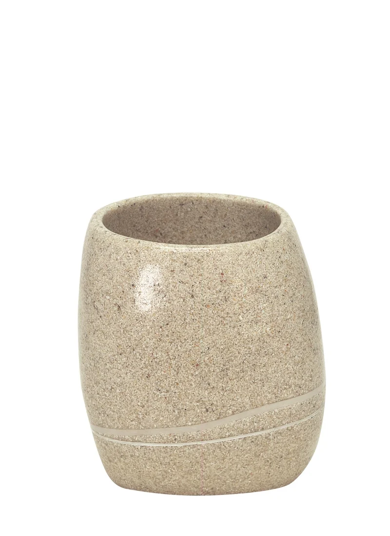 Zahnputzbecher STONES Sandbeige