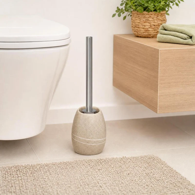 WC-Bürsten-Halter STONES Sandbeige