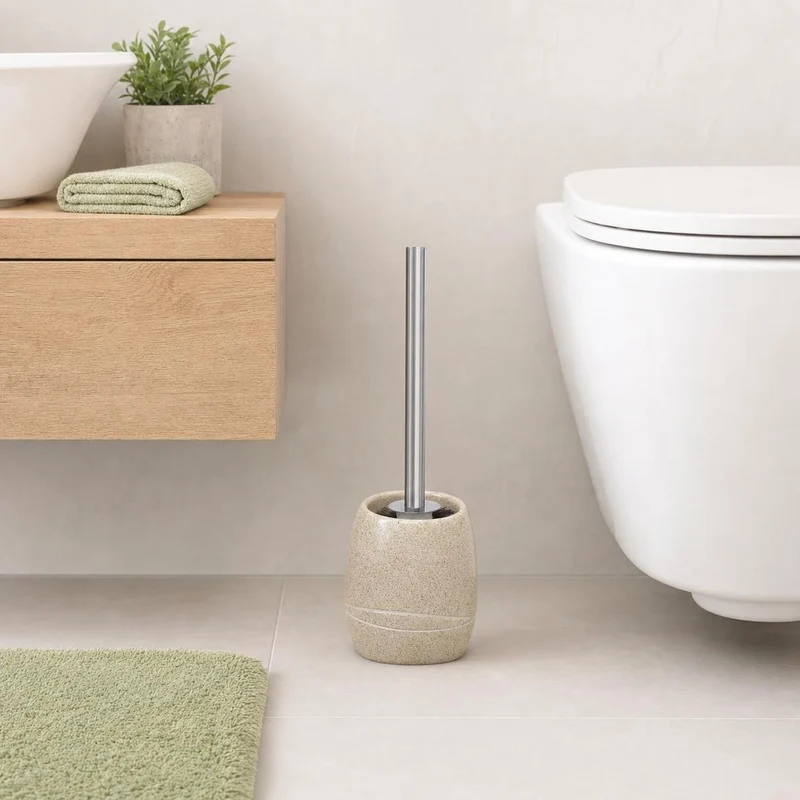 WC-Bürsten-Halter STONES Sandbeige