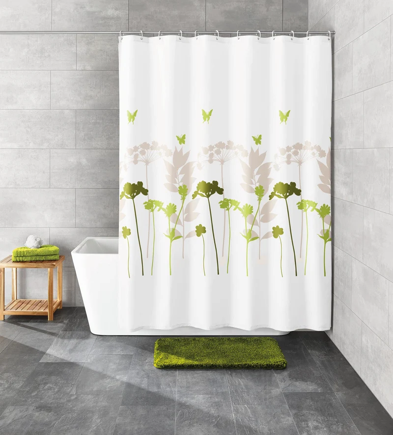 Duschvorhang Textil BARCELONA Klee 180 x 200 cm