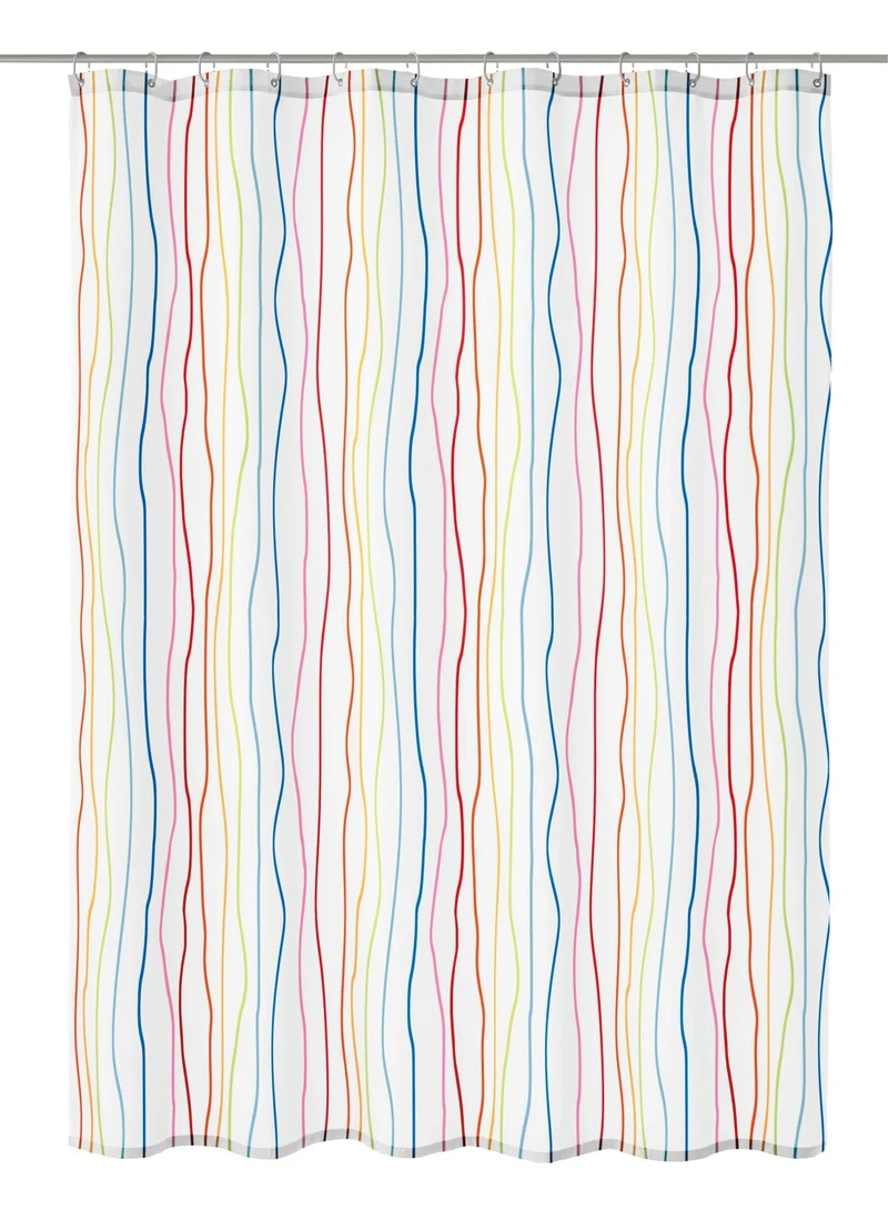 Duschvorhang Textil JOLIE Multicolor 180 x 200 cm