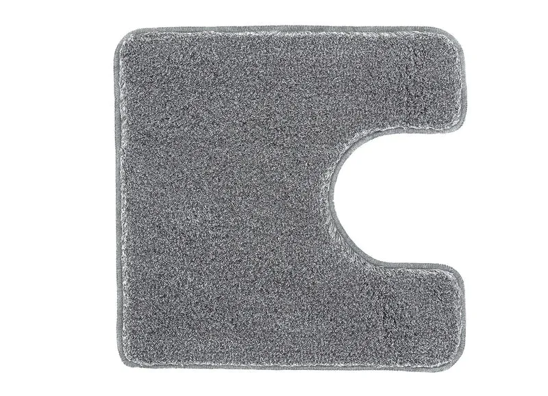 WC-Vorleger RELAX Anthrazit 55 x 55 cm mit Ausschnitt