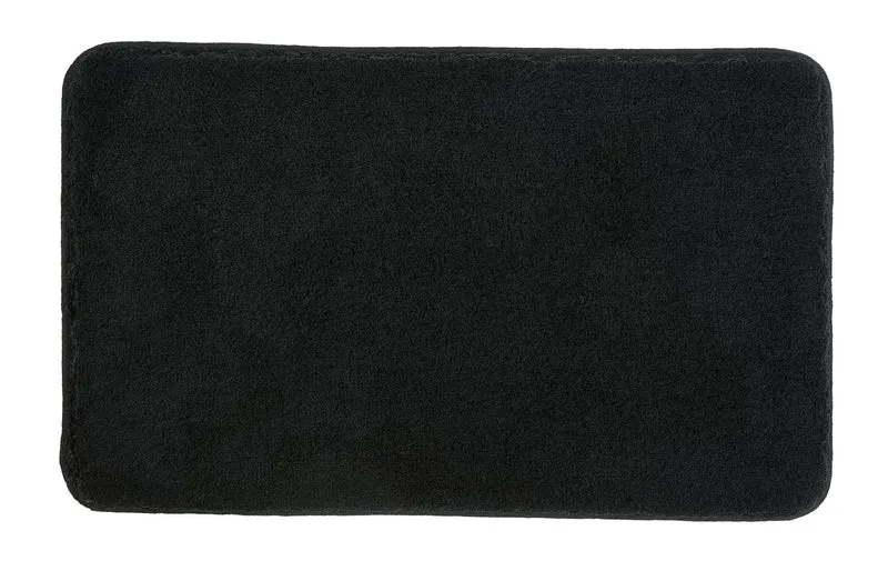 Badteppich RELAX Schwarz 60 x 100 cm