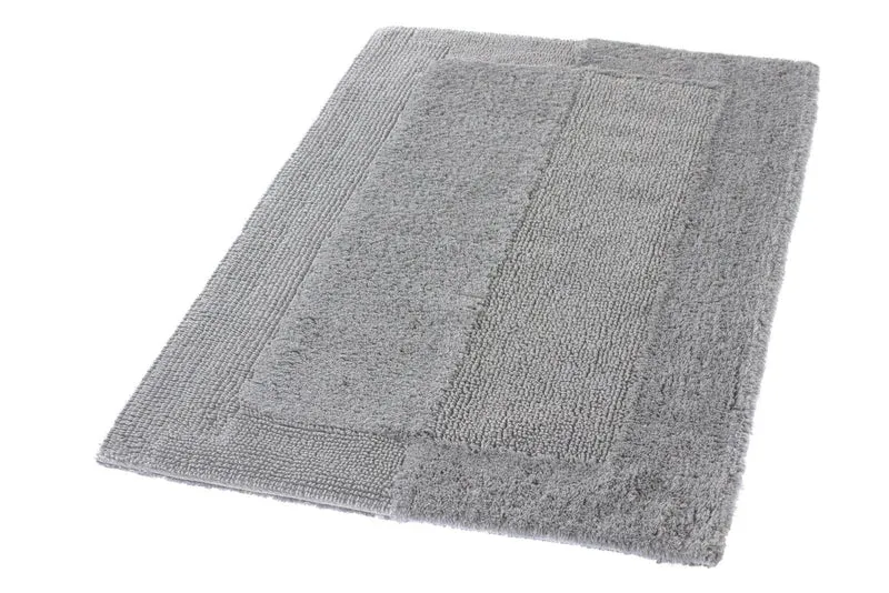 Badteppich HAVANNA Silbergrau 70 x 120 cm
