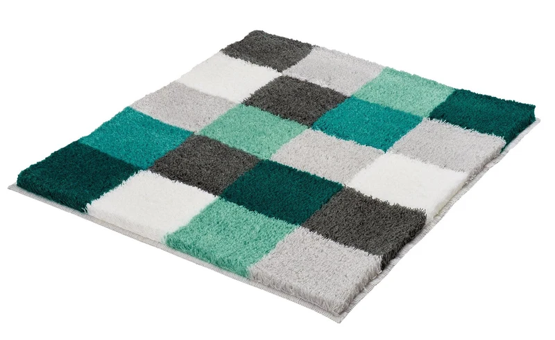 Badteppich CARO Petrol 55 x 65 cm