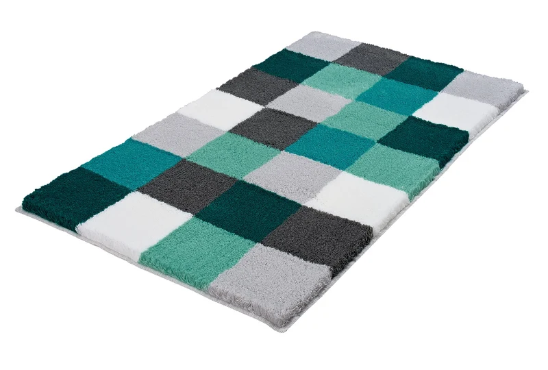 Badteppich CARO Petrol 60 x 105 cm