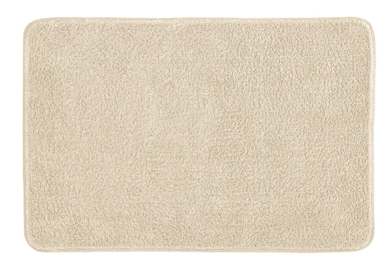 Badteppich RICCO Sandbeige 65 x 115 cm