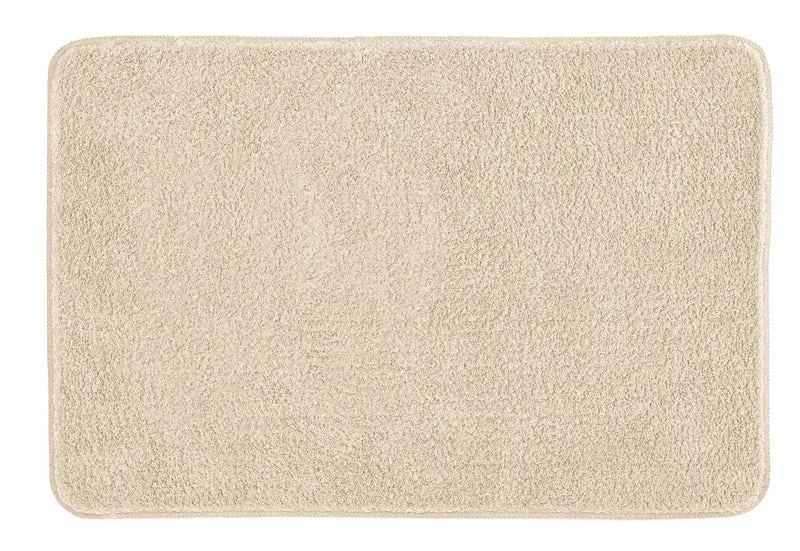 Badteppich RICCO Sandbeige 60 x 90 cm