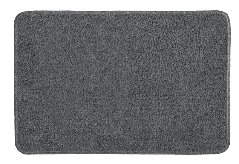 Badteppich RICCO Schiefer 65 x 115 cm