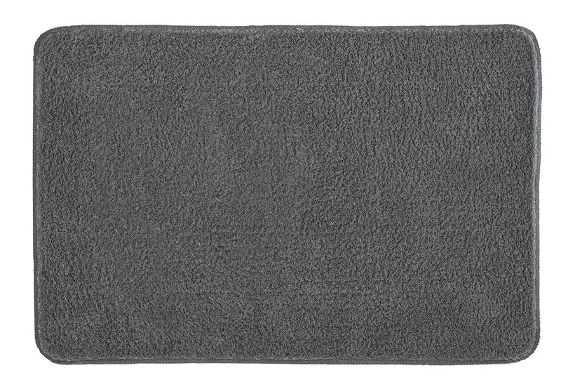Badteppich RICCO Schiefer 60 x 90 cm