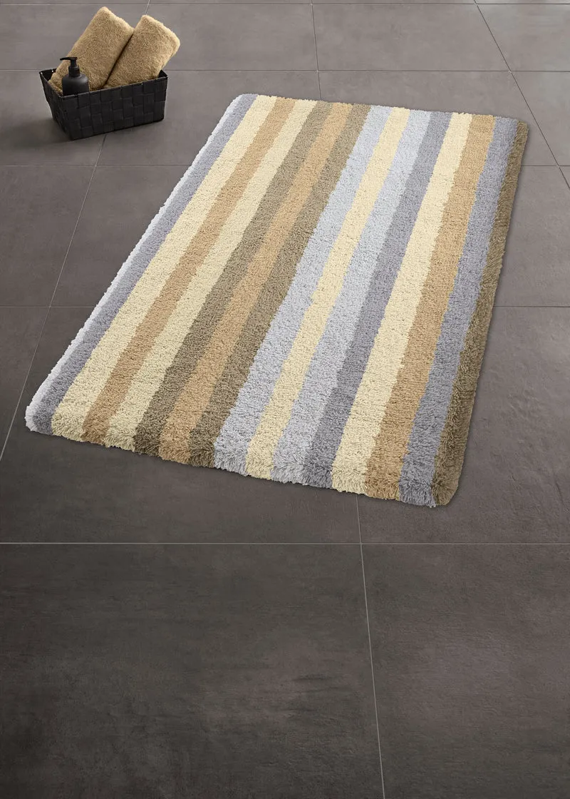 Badteppich LAGO Taupe 65 x 115 cm