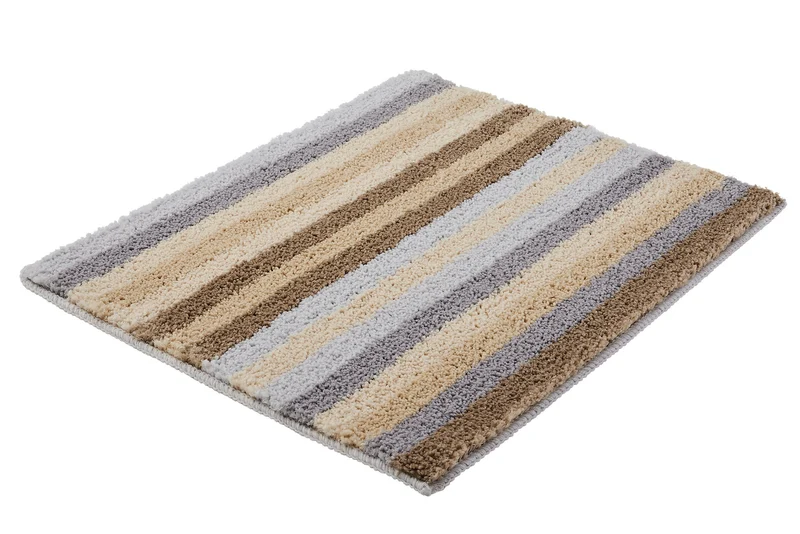 Badteppich LAGO Taupe 50 x 60 cm