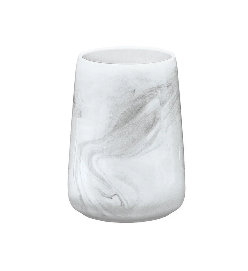Zahnputzbecher MARBLE Anthrazit