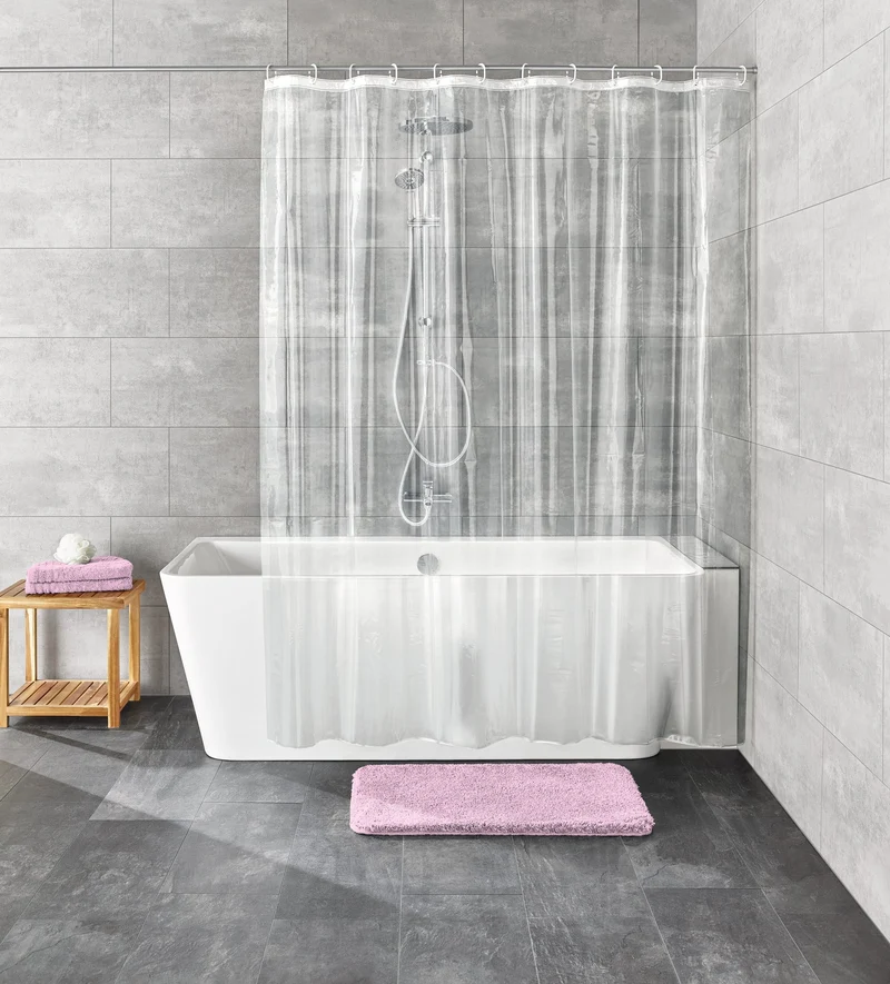 Duschvorhang PEVA CLARO Clear 180 x 200 cm