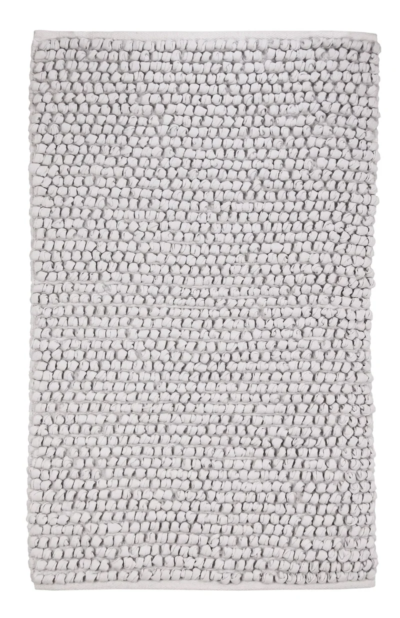 Badteppich BRAVA Silbergrau 70 x 120 cm