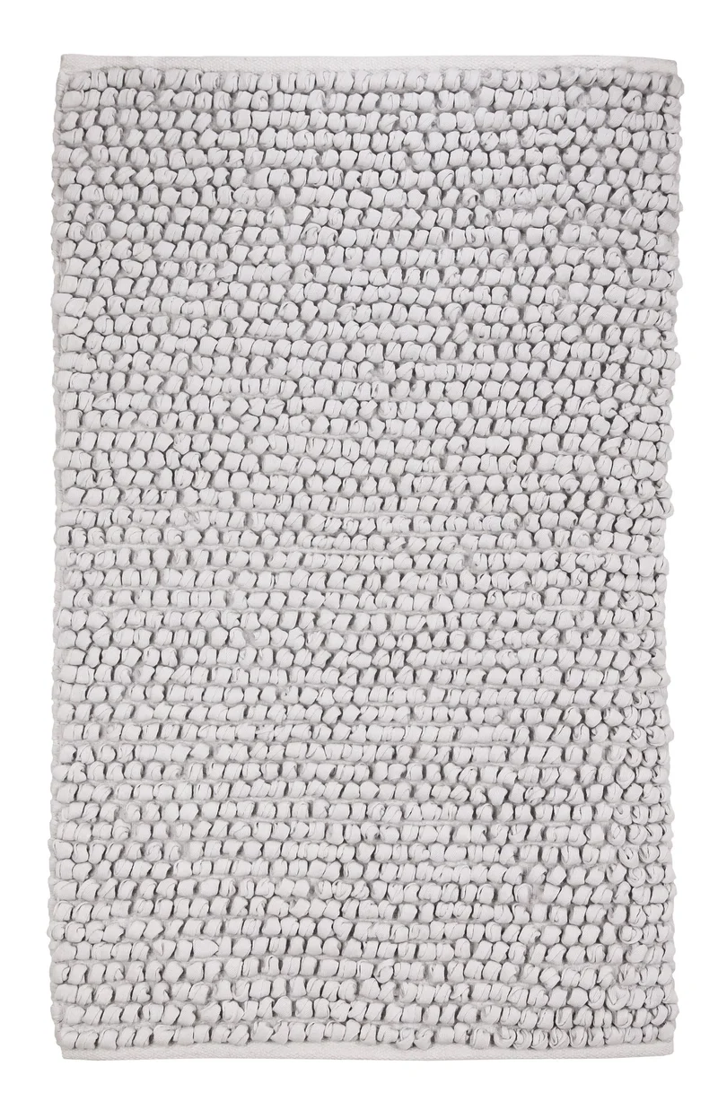 Badteppich BRAVA Silbergrau 60 x 60 cm