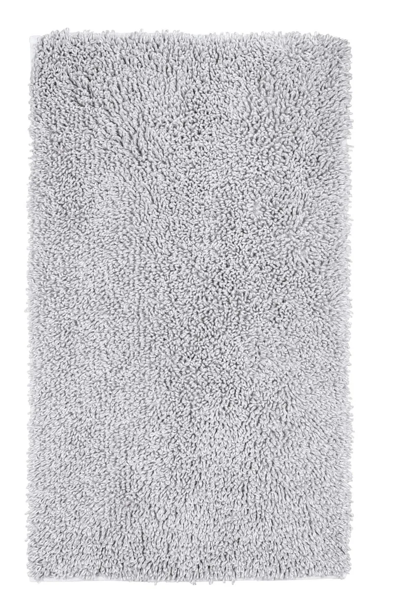Badteppich DANA Silbergrau 60 x 100 cm