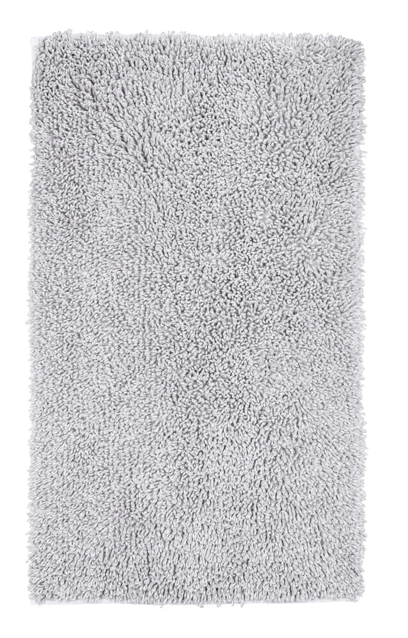 Badteppich DANA Silbergrau 70 x 120 cm