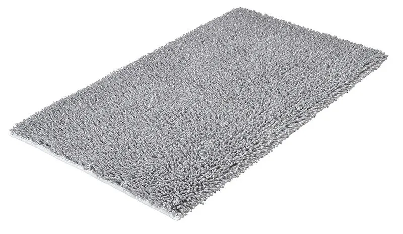 Badteppich DANA Silbergrau 70 x 120 cm