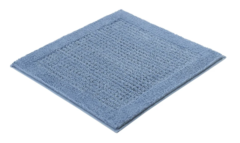 Badteppich NET Stahlblau 60 x 60 cm