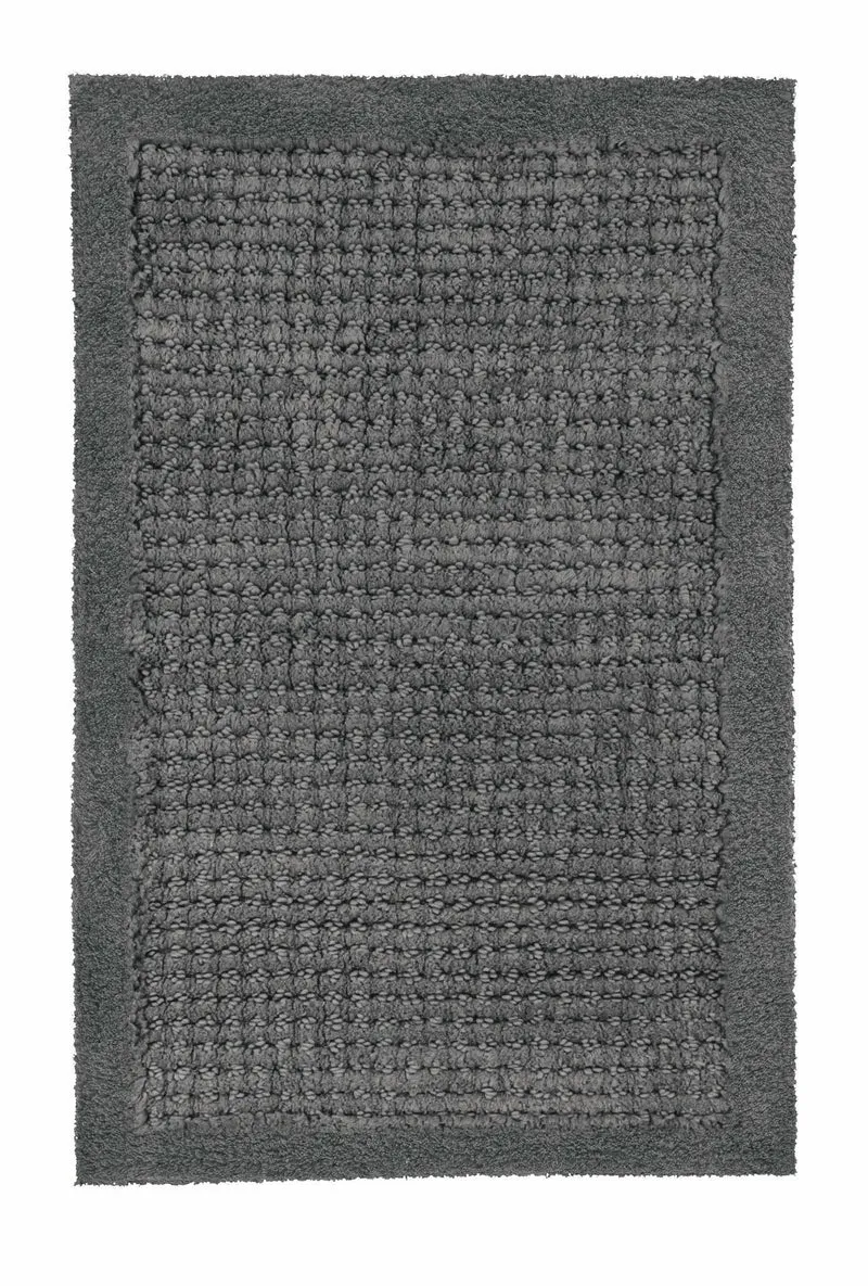 Badteppich NET Schiefer 60 x 90 cm